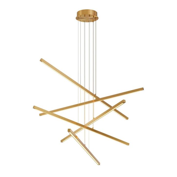 Eichholtz Kimpton - Design Hanglamp, Huis en Inrichting, Lampen | Hanglampen, Zo goed als nieuw, 75 cm of meer, Metaal, Ophalen of Verzenden