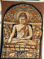 Wandkleed Boeddha 95cm x130cm - Zeer Goede Staat, Ophalen, Nieuw