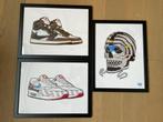 Hyprints Posters; A3 formaat; Nike sneakerz, Verzamelen, Posters, Met lijst, Overige vormen, Nieuw, Sport