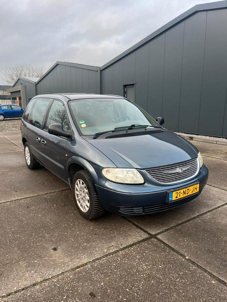 Chrysler Voyager 2.4 I 2003 Blauw, Auto's, Chrysler, Bedrijf, Voyager, ABS, Airbags, Airconditioning, Alarm, Boordcomputer, Centrale vergrendeling