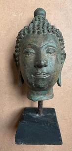 Oude bronzen Boeddha, Ophalen of Verzenden