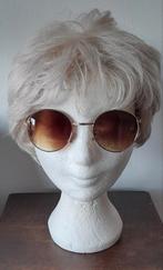 Zonnebril rond model unisex igst, Overige merken, Zonnebril, Bruin, Ophalen of Verzenden