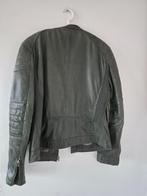 Leren heren groene Goosecraft jas XL als Nieuw, Goosecraft, Maat 56/58 (XL), Ophalen of Verzenden, Zo goed als nieuw