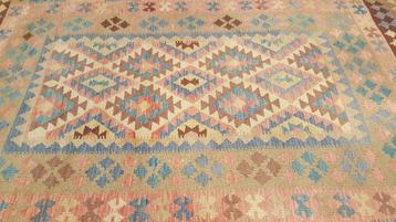 Perzisch tapijt Afghaan kelim 258 x 166/Oosterse Vloerkleed beschikbaar voor biedingen