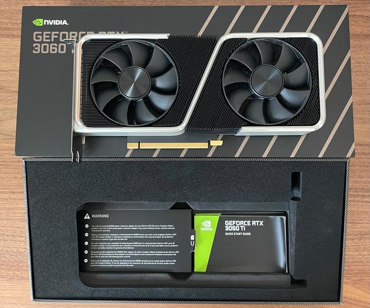 Nvidia GeForce RTX 3060 Ti - NIEUWSTAAT, Computers en Software, Videokaarten, Zo goed als nieuw, Nvidia, PCI-Express 4.0, GDDR6