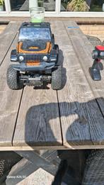 Jeep Wrangler RC Auto - sturen is kapot, Hobby en Vrije tijd, Modelbouw | Radiografisch | Auto's, Elektro, Gebruikt, Auto offroad