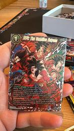 Dragon Ball SSJ4 The Vermillion Saiyans TCG card, Ophalen of Verzenden, Zo goed als nieuw, Losse kaart, Foil