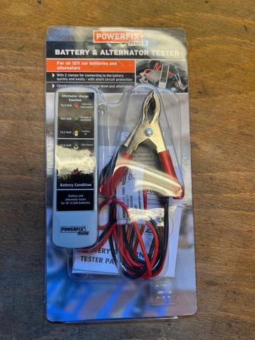 NIEUW Accu en Dynamo tester - accutester - dynamotester 12 V beschikbaar voor biedingen