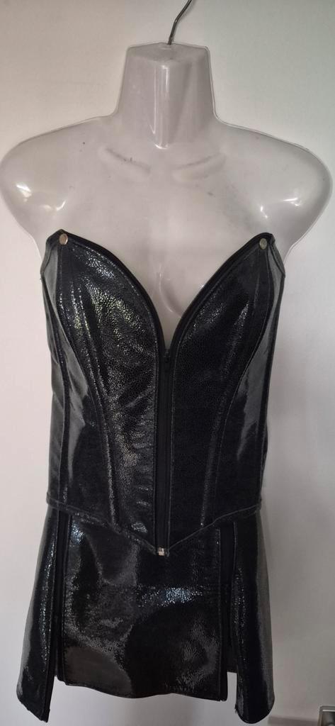 Leren kinky setje. Bitch. Wasteland.  Toxic, Kleding | Dames, Carnavalskleding en Feestkleding, Nieuw, Kleding, Carnaval, Maat 38/40 (M)