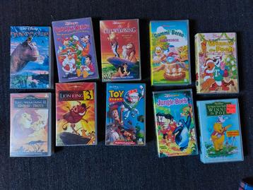 VHS video banden oa Disney, K3, teletubies  ernst bobbie  beschikbaar voor biedingen