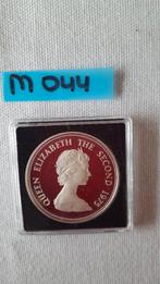 Zilveren 25 Rupee Mauritius 1975 WWF (Kavel M044), Ophalen of Verzenden, Zuid-Afrika, Losse munt, Zilver