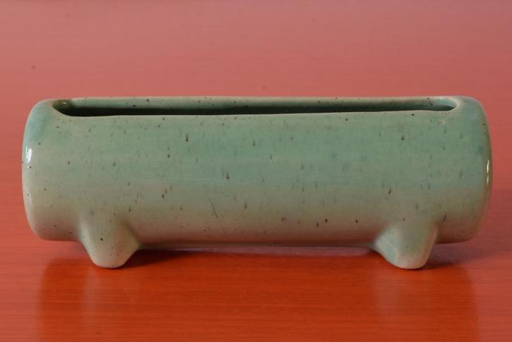 Retro vintage cactusbakje / bloemensteker met pootjes, Antiek en Kunst, Antiek | Keramiek en Aardewerk, Ophalen of Verzenden