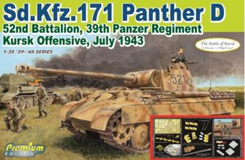H-130,DRAGON 1-35,NO,6867,Sd.Kfz.171 Panther D,52ND BATTALIO beschikbaar voor biedingen