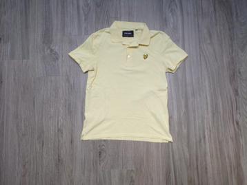 Lyle & Scott polo geel – maat M beschikbaar voor biedingen