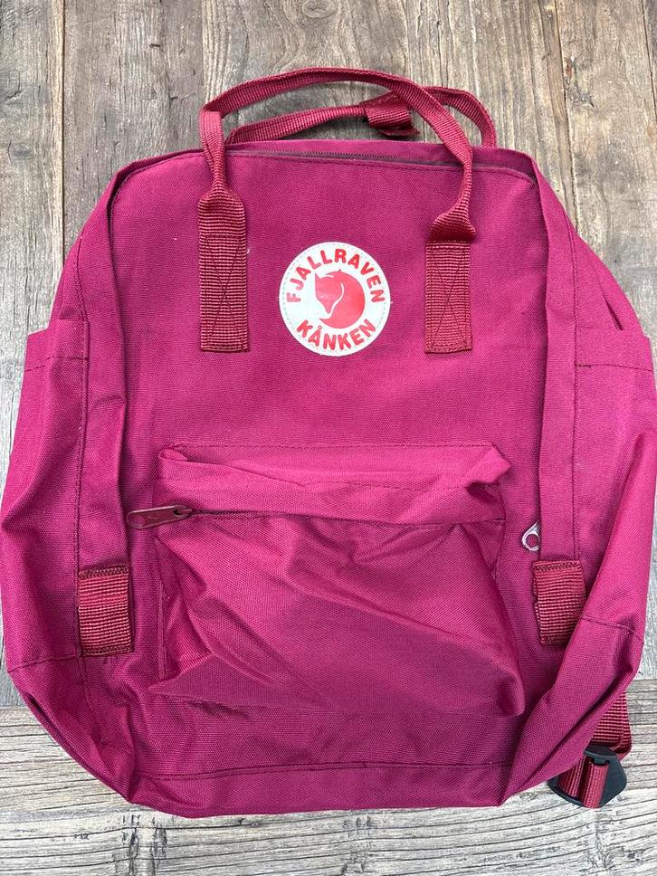 Fjallraven Kanken Rugzak Bordeauxrood ( Replica), Sieraden, Tassen en Uiterlijk, Tassen | Rugtassen, Gebruikt, Overige merken