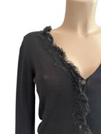 Xandres vest S, Zwart, Maat 46/48 (XL) of groter, Ophalen of Verzenden, Zo goed als nieuw