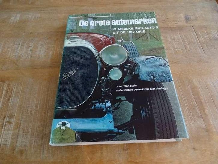 De Grote Automerken - Klassieke Ras-Auto's uit de Historie, Boeken, Auto's | Boeken, Gelezen, Algemeen, Verzenden