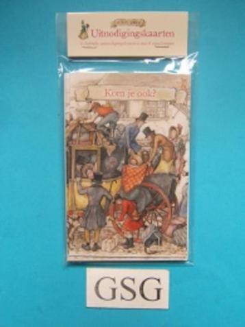 Anton Pieck uitnodigingskaarten nr. 123564-00 beschikbaar voor biedingen