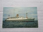 Ansichtkaart afbeelding van het schip de s.s Maasdam 1955, Verzenden, Gebruikt, Motorboot, Kaart, Foto of Prent
