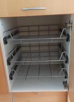 3 kastlades op rails 46x57cm, Ophalen, Gebruikt, 25 tot 50 cm, Minder dan 100 cm