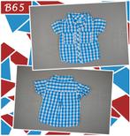 (B65) Maat 56. Geruit Hema blouse, Kinderen en Baby's, Babykleding | Maat 56, Ophalen of Verzenden, Zo goed als nieuw, Overhemdje of Bloesje