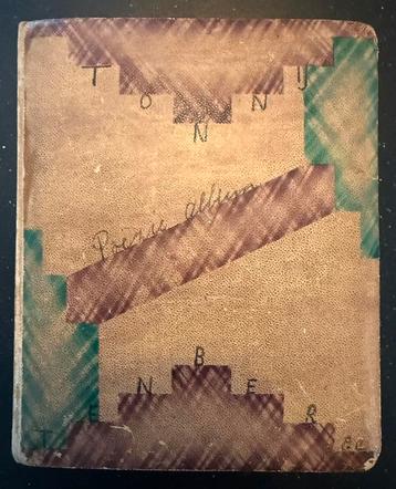 Art Deco Poëzie Album - 1933-1942 beschikbaar voor biedingen