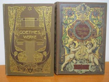 1589 // Goethes werke, 2 boeken beschikbaar voor biedingen