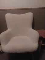 Teddy stoel met houten pootjes, Huis en Inrichting, Fauteuils, Ophalen, Zo goed als nieuw