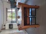 Massief houten eettafel, Huis en Inrichting, Complete inboedels, Ophalen
