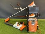 SET PROFESSIONELE STIHL ACCU MACHINES MET GARANTIE, Gebruikt, Niet ingevuld, Niet ingevuld, Ophalen
