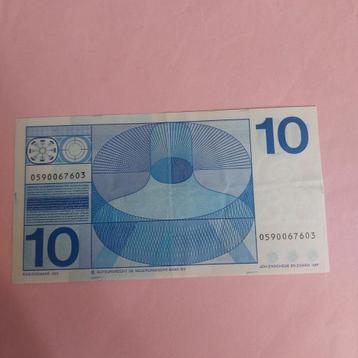 10 gulden Biljet² Frans Hals super zeldzame uitgave uit 1968 beschikbaar voor biedingen