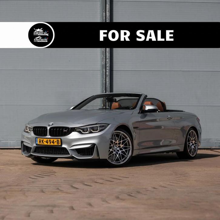 BMW M4 Competition Cabrio | Individual Amaro | Vol historie, Auto's, BMW, Bedrijf, 4-Serie, 360° camera, ABS, Achteruitrijcamera