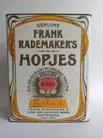 Oud groot blik winkelblik Frans Rademaker's hopjes, Verzamelen, Blikken, Ophalen of Verzenden, Gebruikt, Overige