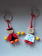 Sleutelhangers Beer & Lieveheersbeestje, Ophalen, Nieuw