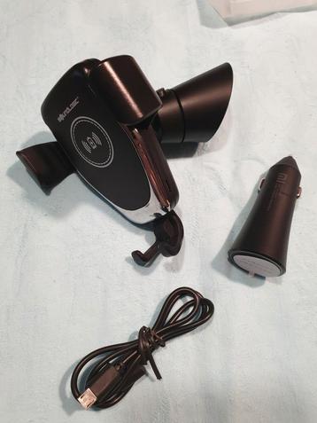 Auto telefoonhouder compleet wireless charger draadloos beschikbaar voor biedingen