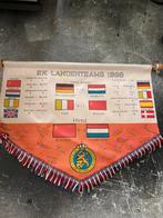 EK 1988 Oranje wandvlag – speelschema handtekeningen, Ophalen of Verzenden, Zo goed als nieuw, Overige typen