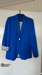 Kobalt blauwe blazer van Label Dot maat 38, Verzenden, Zo goed als nieuw, Blauw