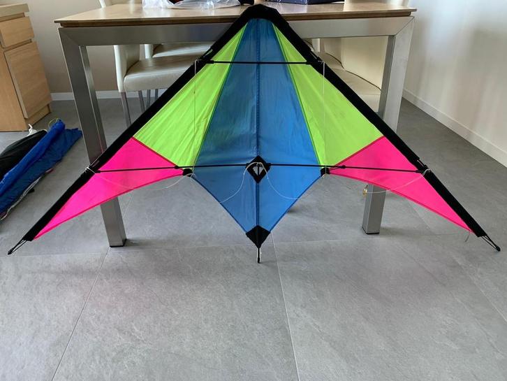 Stuntvlieger 170-80 cm, Sport en Fitness, Vliegeren, Zo goed als nieuw, Vlieger, Tweelijns, Ophalen