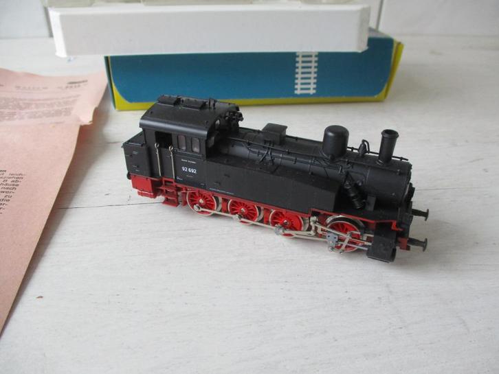 Trix Stoomlok 92 692 DR no 2412, Hobby en Vrije tijd, Modeltreinen | H0, Zo goed als nieuw, Locomotief, Gelijkstroom, Trix, Ophalen