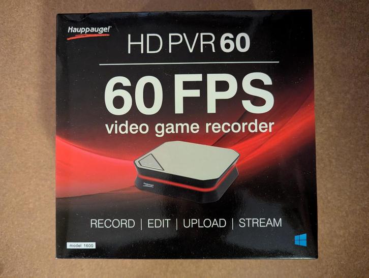 Hauppauge HD PVR 60 Gaming Edition Game Recorder, Computers en Software, Capture cards, Nieuw, Ophalen of Verzenden