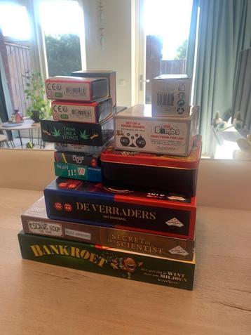 Bordspellen beschikbaar voor biedingen
