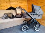 Mutsy Evo Urban Nomad 3 in 1 Green - Compleet!, Kinderen en Baby's, Kinderwagens en Combinaties, Ophalen, Gebruikt, Combiwagen
