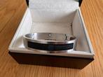 Montblanc Stalen en Rubberen Armband - Made in Germany - Uit, Ophalen of Verzenden, Zo goed als nieuw, Zwart, Staal