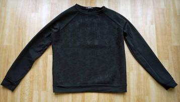 Zwarte sweater met kant, Mango maat M beschikbaar voor biedingen