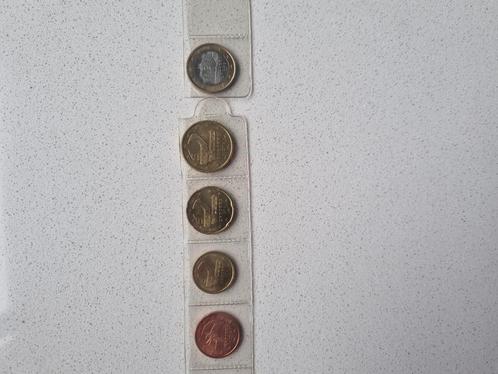 Andorra 2014 5c tot 1Euro UNC, Postzegels en Munten, Munten | Europa | Euromunten, 2 euro, Overige landen, Ophalen of Verzenden