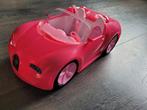 Barbie auto roze, Ophalen of Verzenden, Gebruikt