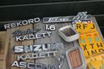 auto emblemen voor Opel jaren 70-80 en Fiat,vw,suzuki, Ophalen of Verzenden, Gebruikt, Auto's