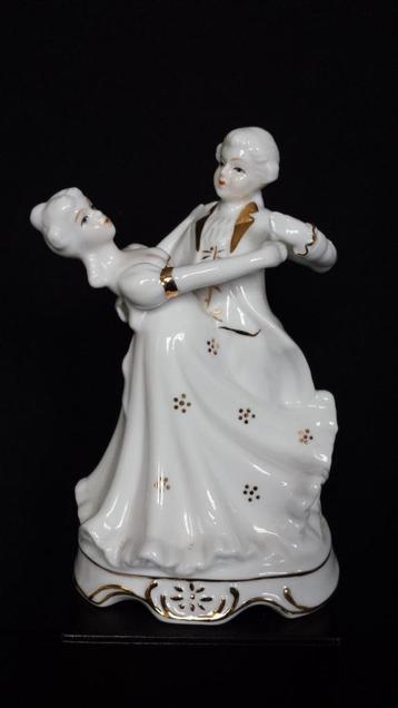 Porseleinen PMI BEELDJE <> Elegant DANSPAAR <> Handarbeit beschikbaar voor biedingen