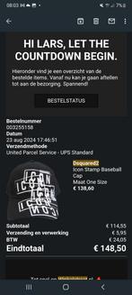 Nieuwe Dsquared2 Icon Stamp Baseball Cap - One Size, Kleding | Heren, Hoeden en Petten, Dsquared2, Nieuw, Pet, One size fits all