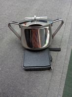 Vintage roestvrij stalen suikerpot van Alessi, 70er jaren., Huis en Inrichting, Keuken | Potten en Pannen, Ophalen of Verzenden